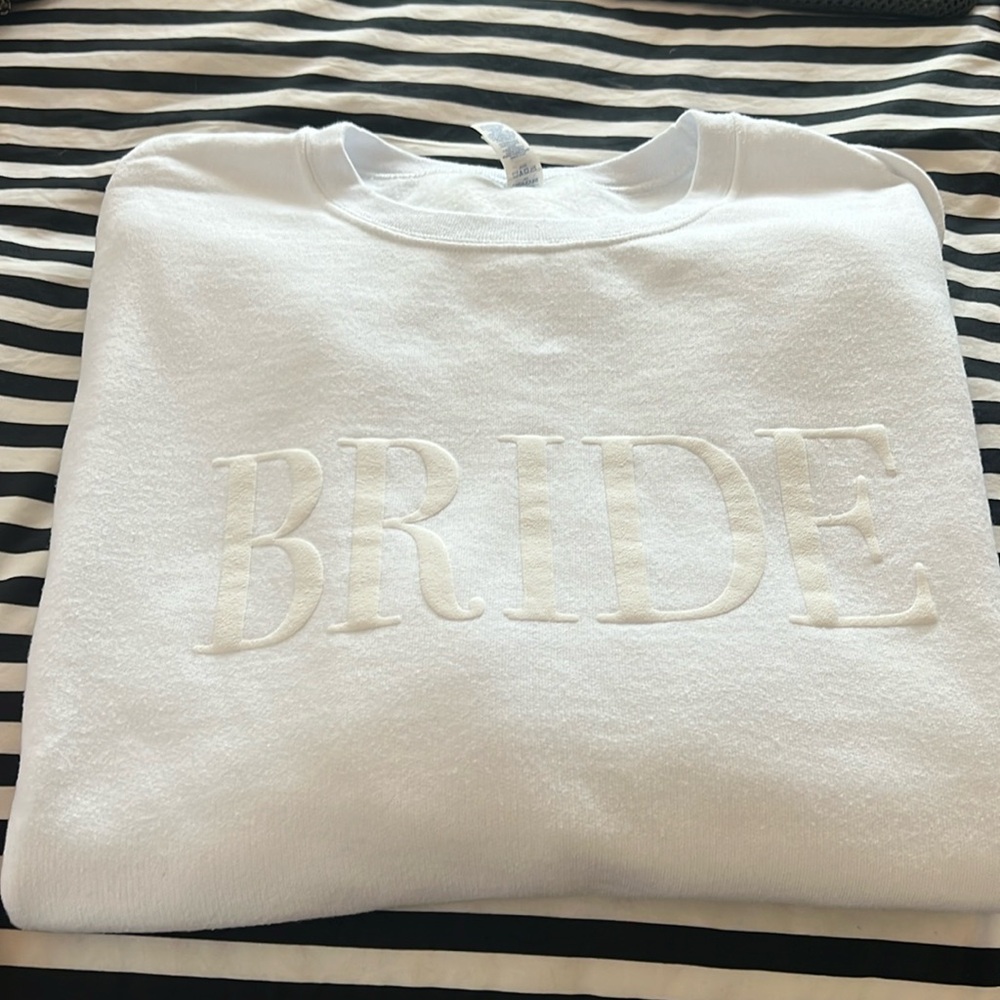 Bride Crewneck Sweatshirt 👰🏻‍♀️
